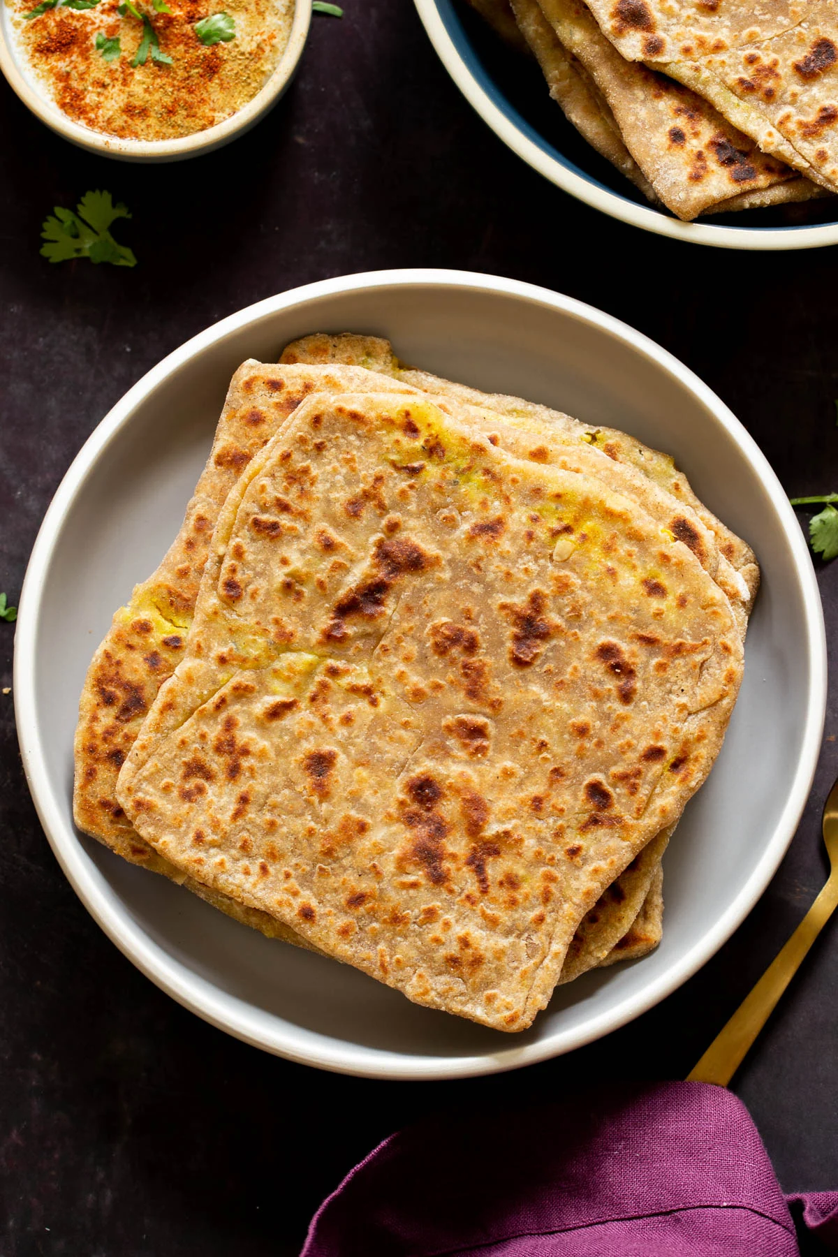 Aloo Stuffed Paratha
