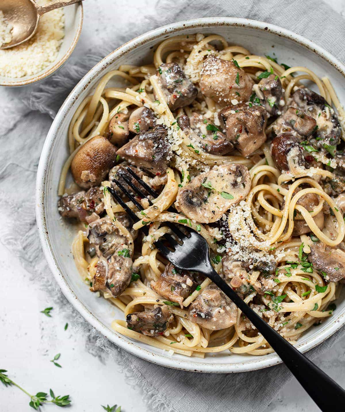 Creamy Mushroom Pasta