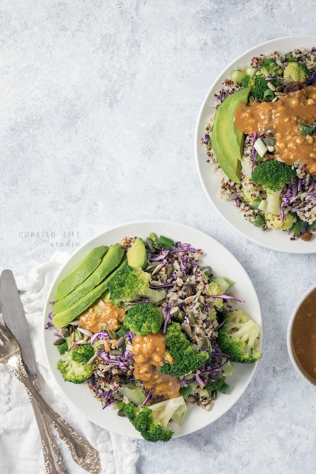 Crunchy Broccoli Millet Salad