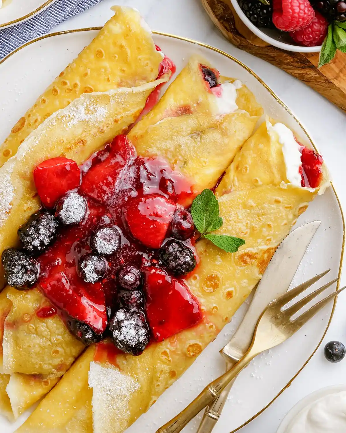 Fruit Island Crepe