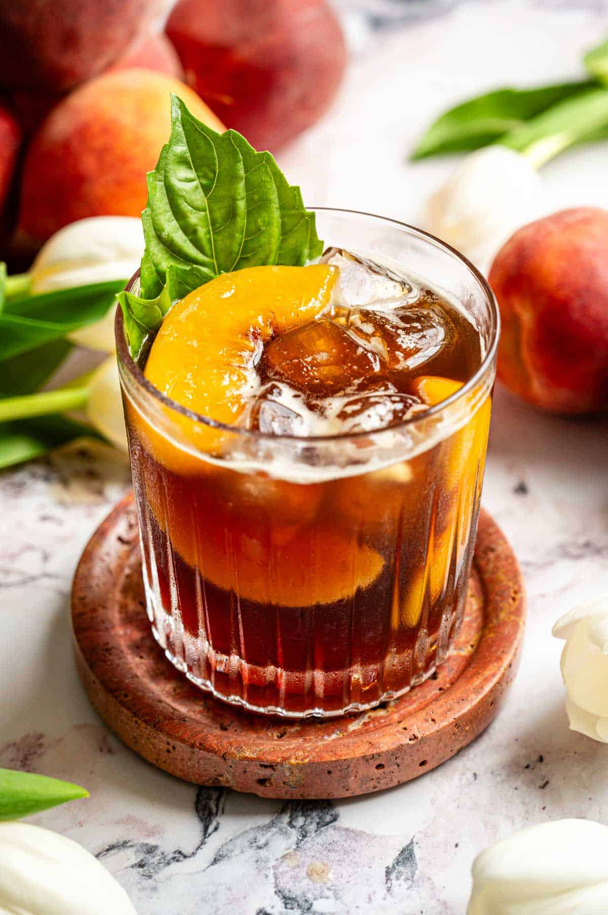 Peach Coffee Tonic