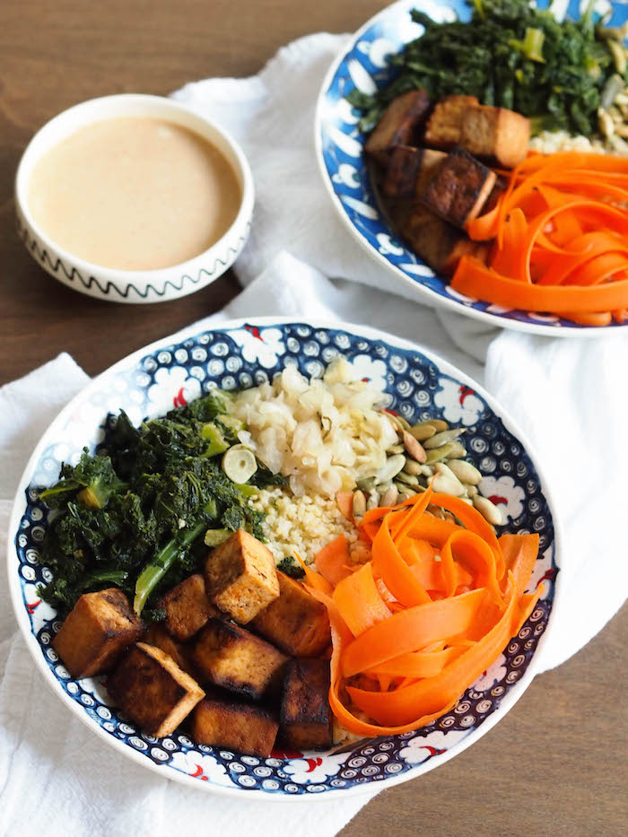 Vegan Tofu Himalayan Millet Bowl